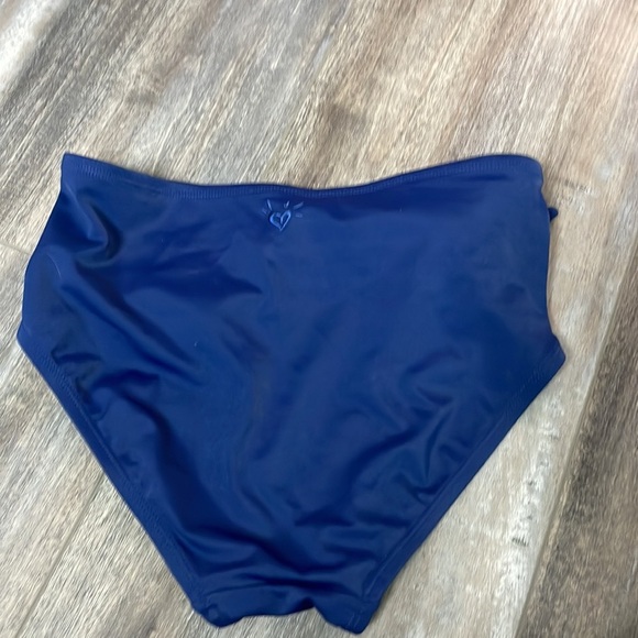 Justice one shoulder metallic polkadot two piece swimsuit - Picture 8 of 9